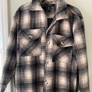 forever 21 plaid jacket